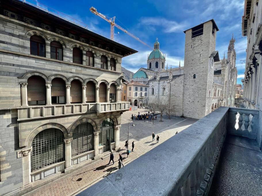 Esclusivo 130Mq Fronte Duomo E Lago E Terrazza Como Ngoại thất bức ảnh