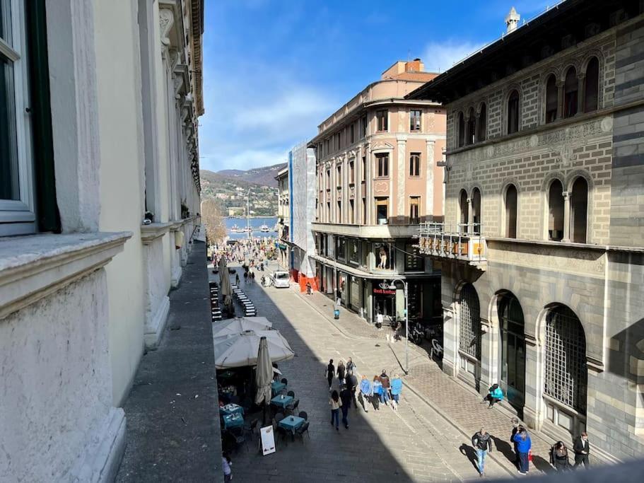Esclusivo 130Mq Fronte Duomo E Lago E Terrazza Como Ngoại thất bức ảnh